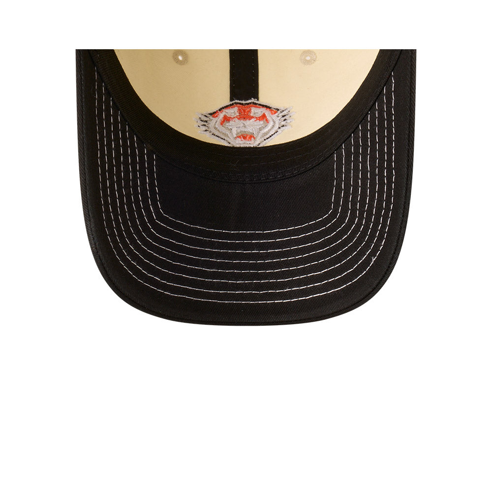 Wests Tigers Hat - 2025 NRL 2Tone Chrome Contrast Casual Classic Strapback Cap - New Era